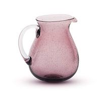 Caraffa in vetro con manico Memento Originale Malva