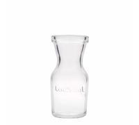 Caraffa in vetro da 250 ml 'Lock-Eat', bocca: chiusura a gancio metallico