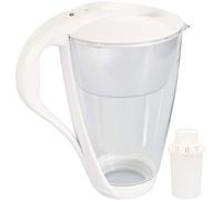 Caraffa in vetro Filtro acqua Dafi Crystal Classic 2.0L + 1 Filtro Inclusi, colore: Bianco