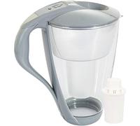 Caraffa in vetro Filtro acqua Dafi Crystal Classic 2.0L + 1 Filtro Inclusi, colore: Grafite
