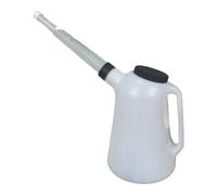Caraffa Misuratore Olio 5L con Beccuccio Flessibile per Auto Uso Marino e Indust