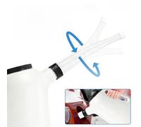 Caraffa Misuratore Olio 5L con Beccuccio Flessibile per Olio Motore Liquido Fren