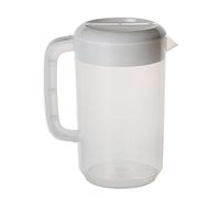 Caraffa per acqua di grande capacità, riutilizzabile, atossica, per acqua fredda, bottiglia in materiale plastico ambientale, 5 colori