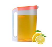 Caraffa Per Acqua - Per Succo | Caraffa Per Succhi Di Frutta | D'acqua Con Coperchio E Manico Contenitore Acqua Frigorifero Per Bevande Fredde Calde Soffiato a Mano Frigorifero