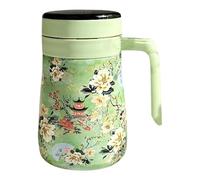 Caraffa Per Liquidi Caldi, Teiera Isolata | 550 Ml Di Crema Di Caffè Isolato In Acciaio | Caffè Sottovuoto Decorativo Con Scolapasta Da Tè Rimovibile, Ad Acqua Calda Per Caffè E Tè Alla F