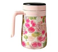 Caraffa per liquidi caldi, teiera isolata, teiera per caraffa da caffè termica da 550 ml, macchina per caffè con display intelligente della temperatura, dispenser per bevande calde