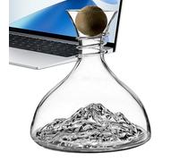 Caraffa per vino con tappo | 1,8 L Utensile di servizio, Aeratore per caraffa da vino,per collezionisti, serate di cena, degustazioni, matrimoni, baristi, bar, hotel, sala da pranzo e