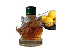Caraffa Per Vino | Contenitore Liquori Decorazione Cinghiale,Caraffa Whisky Originale Per Casa Decorazione Compleanno Festa Pensione Regalo Caldarrosta