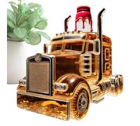 Caraffa per vino, mezzo camion, bottiglia da whisky, 375 ml, vintage, contenitore per liquori, con tappo originale, per bar, matrimonio, compleanno, champagne