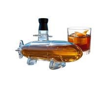 Caraffa per Whisky,Distributore di alcol a forma di sotto| Caraffa decorativa intagliata 3D per campeggio, viaggi, casa, nuovo matrimonio, bar