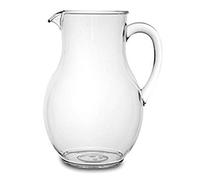CARAFFA PLASTICA CRYSTAL 3,3LT. BROCCA ACQUA VINO BAR CATERING +10°+70° ILSA