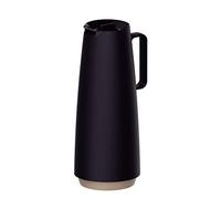 Caraffa termica 1L in polipropilene e ampolla in vetro, Colore Nero, Exata - Tramontina