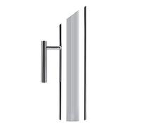 Caraffa Termica 2 litri in Acciaio Inox,Delaman Caraffa per l'Acqua Dell'Acciaio Inossidabile con Brocca di Ghiaccio, Bere Freddo, Argento (Capacity : 2L)