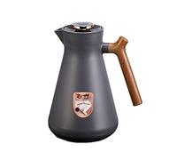 Caraffa Termica Per Caffè Brocca Sotto Vuoto Isolata, Fun Di Caffè Da Tè Caldo E Freddo, Con Semplice Pulsante Di Sicurezza, Per Casa, Ufficio, Hotel (Beige,1.45L)