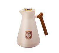 Caraffa Termica Per Caffè Brocca Sotto Vuoto Isolata, Fun Di Caffè Da Tè Caldo E Freddo, Con Semplice Pulsante Di Sicurezza, Per Casa, Ufficio, Hotel (Grigio,1.45L)