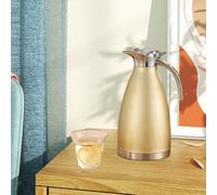 Caraffa termica per caffè sottovuoto in acciaio inossidabile da 2,0 l per