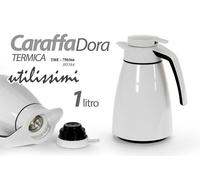 CARAFFA TERMICA THERMOS TERMICO CALDO FREDDO VIAGGIO MARE CAMPEGGIO 1 LT