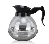 Caraffa universale da 1,2 l, decantatore per caffè commerciale, caraffa da caffè di ricambio con comoda maniglia per macchina da caffè e fornello