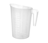 HENDI Caraffa graduata, impilabile, misurino con scala, 5L, ø210x(H)270mm, polipropilene