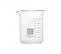 Caraffe in vetro borosilicato GG-17, becher graduati, strumento di misurazione 5/10/25/50/100/150/200-500 ml(100ml)