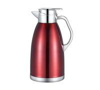 Caraffe isolate termiche bollitore 2,3 L dispenser per caffè ufficio rosso, 14 x 29,5 cm