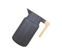 Caraffe termiche in vetro stabile con strato interno in vetro con ritenzione del calore di 12 ore e beccuccio resistente alle fuoriuscite, contenitore per bevande, conservazione del calore, caraffe da