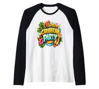 Caraibi Ragazza Caraibica Uomini Caraibi Vestito per Le Donne Maglia con Maniche Raglan