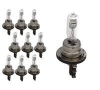 CARALL 10 Pezzi Lampada Alogena 12V Per Auto (H15 12V 15/55W PGJ23t-1 64176)