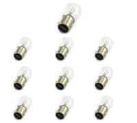 CARALL 10 Pezzi Lampadine Alogene 24V Per Camion (S25 P21/4W BAZ15D Asimmetrica 24V 21/4W)