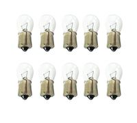 CARALL 10 Pezzi Lampadine Alogene P21W BA15S 12V 21W, Ricambi Lampade 12V Per Auto e Moto