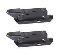 CARALL 2 Pezzi Attacchi B6 Push Button 17mm, Connettori Adattatori Per Spazzole Tergicristall CARALL S985 Flat e T191 Ibrida