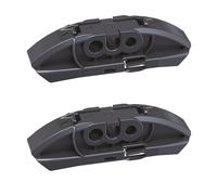 CARALL 2 Pezzi Attacchi D Side Pin Ø4.8mm 6mm 6.3mm, Connettori Adattatori Per Spazzole Tergicristall CARALL S985 Flat e T191 Ibrida