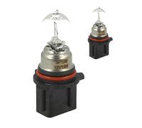 CARALL 2 Pezzi di Lampade Alogena 12V Per Auto (P13W 12V 13W PG18.5d-1)