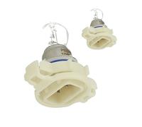 CARALL 2 Pezzi di Lampade Alogena 12V Per Auto (PSX24W 12V 24W PG20-7)
