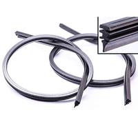 CARALL 2 Pezzi Gommini Refill Flat, 28'' 700mm, Ricambio Univesale Per Spazzole Tergicristallo, Compatibile Con Bosch Aerotwin Tergicristallo