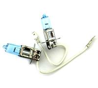 CARALL 2 Pezzi Lampade Alogene 12V Bianche ad Effetto Xenon (H3 12V 55W PK22s)