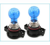 CARALL 2 Pezzi Lampade Alogene 12V Bianche ad Effetto Xenon (PSY24W PG20/4 12180SV 12V 24W)