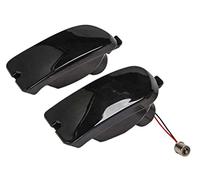 CARALL Kit Freccia Laterale a Led Side Marker Lente Fume Luce Arancione Compatibile Con Subaru Impreza GC8 GF8 WRX STI 1998-2000