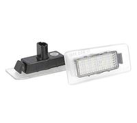 CARALL LE1927 Kit Luci Targa Led Colore Bianco 6000K 12V 5W - 2 Pezzi