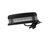 CARALL LE6001 Kit Luci Targa Led Compatibile Con Land Rover Defender 12V 5W Bianco Con 6 Led F5 Singolo Pezzo