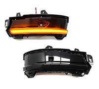 CARALL LN3952 Kit Freccia Led Specchietto Retrovisore Dinamico Sequenziale Compatibile Con Land Rover Discovery Sport Range Rover Evoque Lente Fume Arancione