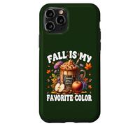 Caramel Apple Coffee Mug Graphic Fall Is My Favorite Color Custodia per iPhone 11 Pro