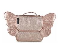 CARAMEL & CIE Cartella BUTTERFLY BAG GLITTERS in Rosa Unica