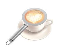 Caramel Pudding Ring | Reusable Stainless Steel Round Handle Pudding Tool | Cookie Shaper Round For Birthday Thanksgiving Home New Year Eve Offices School Kids Adults Family Friends Party Caramel Puddi