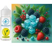 Caramella alla menta ghiacciata frutti di bosco aroma concentrato - vegano - Sasami - 100ml