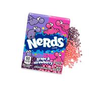 Caramella Gommosa Nerds Grape & Strawberry Uva e Fragola Box da 36 x 46 gr