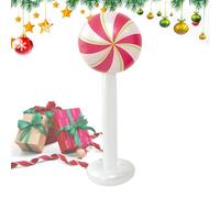 Caramella Gonfiabile, Palloncini da Gonfiare Regali per Feste, Lecca-Lecca Natalizi Gonfiabili, Per La Camera Porta D'Ingresso Anno Nuovo Patio Giardino Interno Esterno Prato Casa