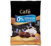 Caramelle al Caffè 0% Zuccheri, Caramelle Dure Senza Zucchero, 90g. Pack de 4