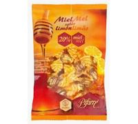 Caramelle al Miele e Limone, 20% Miele Puro, Dolci Duri al Gusto di Limone, 125g. Pack de 4