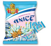 Caramelle Anice Ripiene Finazzi kg 1 - Caramelle Ripiene al gusto di Anice - Busta 1000gr Trasparente Made in Italy